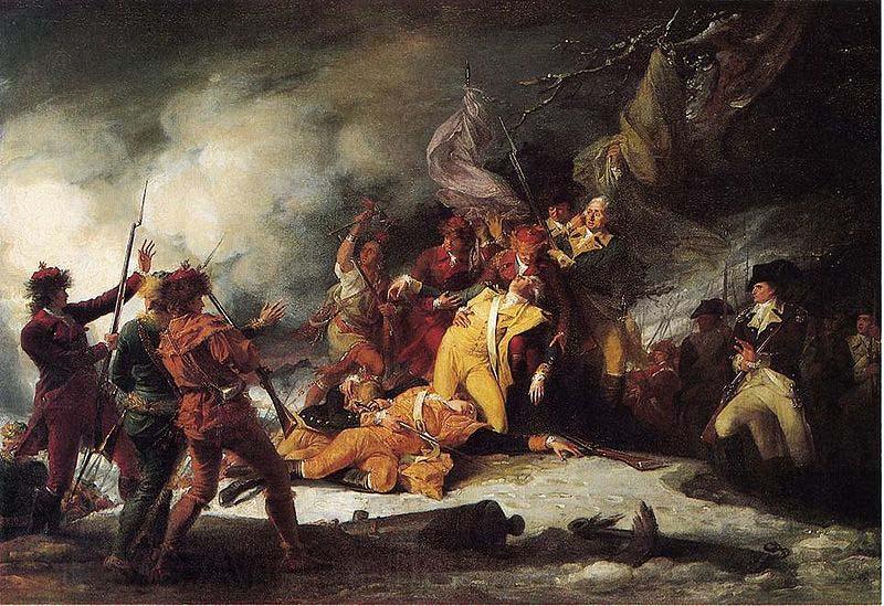 John Trumbull The Death of Montgomery in the Attack on Quebec